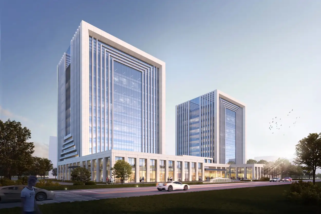 绍兴电网设备试验检测中心工程建成效果，天同承担该 EPC 项目全过程造价控制